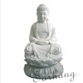 Marble Buddha Beautiful White Statue